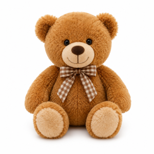 Soft Plush Teddy Bear With Decorative Bow Gift